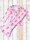 Pink Christmas Character girls jacket and pants. Hi-performance set. GLP040802-SOL