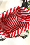 Mommy & Me Christmas checkered printed totes.