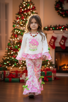  Howdy Grin Christmas character 2 piece set. OFG60127 SOL