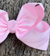 7.5" Wide bows with alligator clip. 12PCS/$18.00  BW-123-P