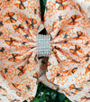 Coquette, spider web printed girls double layer hair bows. 4PCS/$10.00 BW-DSG-B242