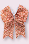 Cute fall floral and Ghost printed hair bows. 5pcs/$10.00