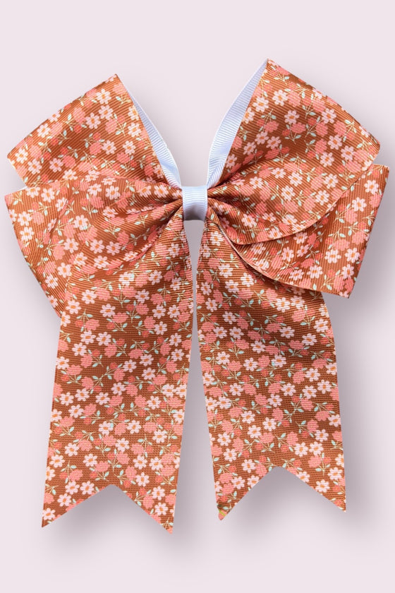 Cute fall floral and Ghost printed hair bows. 5pcs/$10.00