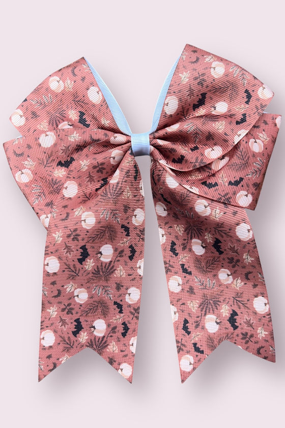 Cute fall floral and Ghost printed hair bows. 5pcs/$10.00
