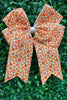 Cute fall floral and Ghost printed hair bows. 5pcs/$10.00