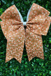 Cute fall floral and Ghost printed hair bows. 5pcs/$10.00