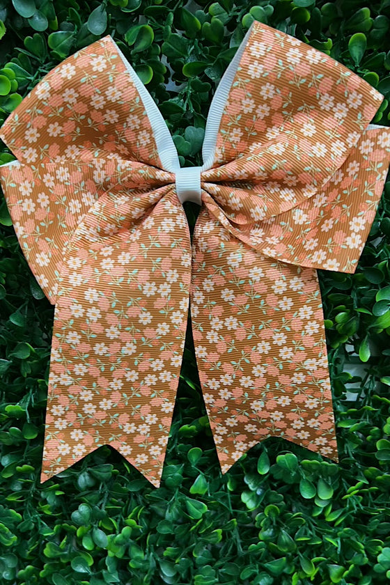 Cute fall floral and Ghost printed hair bows. 5pcs/$10.00