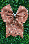 Cute fall floral and Ghost printed hair bows. 5pcs/$10.00