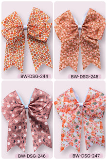  Cute fall floral and Ghost printed hair bows. 5pcs/$10.00