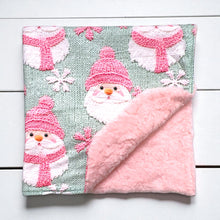  3D Santa printed baby blanket.