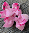 4.5 inch sequins hair bows. 12pcs/$15.00