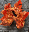 4.5 inch sequins hair bows. 12pcs/$15.00
