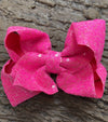 4.5 inch sequins hair bows. 12pcs/$15.00