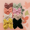 🎀(SMALL) 4.5" X 5.5" Coquette bows available in 15 colors. 6pcs/$9.00 BW-CQ-2024