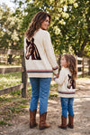 Horse knit cardigan for Women. TPW60237 AMY
