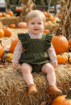 Long sleeve ditsy top and corduroy bodysuit.  RPG61920 SOL