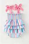 Pastel Stripe tiered bodysuit. RPG64275 SOL