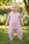 Lt. Pink halter romper from baby to big girl. SR031203-Jean