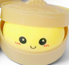 Cute solid color regular dumplings. 3pcs/$10.50