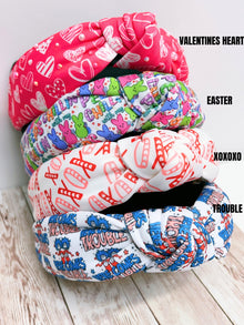  Cute multi-printed girls headband! 2PCS/