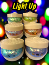 Light up glitter dumplings.  Light up! DM-13