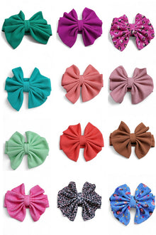  Bow baby headbands for baby. 12pcs/$6.00 (Mix Colors)