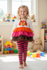 Thanksgiving ruffle tunic and cute leggings. CXCKTZ-210-121190 SOL
