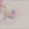 Bunny printed girls baby shoes. CG5354
