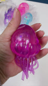 4.5" Cute squishy jellyfish.