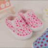 Heart printed slip on baby shoes. CG5165