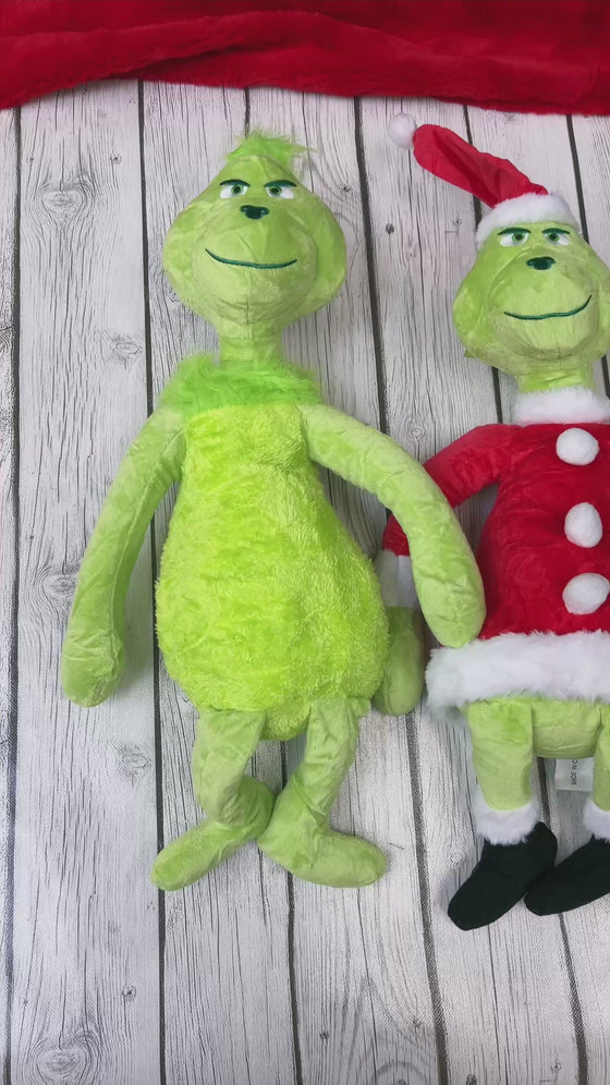 Green Christmas Grinc* plushy.
