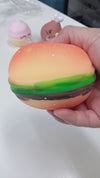 3.5" Squishy burger-Stress toy. #1284