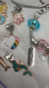 Bracelet & necklace charm set. ACG40038 M
