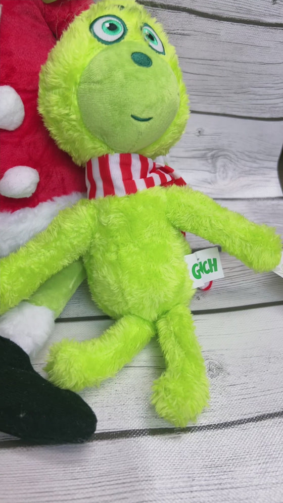 Green Christmas Grinc* plushy.