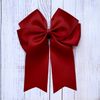 (Cheerleader) Cute tale bows available in 11 colors! 6"WIDE X 7.5"HEIGHT- 6PCS/$10.50 #AAA New Colors added!
