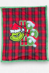 50 inch X 60inch Christmas throw blanket.