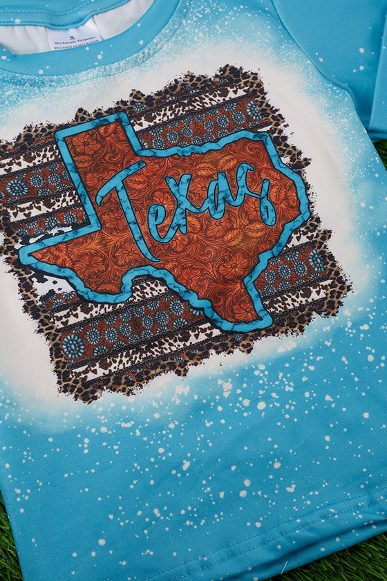 WOMEN TEXAS GRAPHIC TEE SHIRT. TPW15113001-JEANN