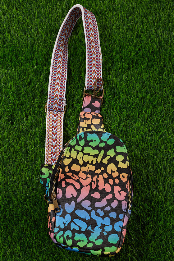 WOMEN/TIE DYE SPOT PRINTED CROSSBODY WESTERN PACK. BBG25153011