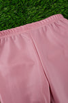 PINK FAUX LEATHER LEGGINGS. PNG65153001-LOI