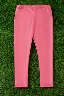  HOT PINK FAUX LEATHER LEGGINGS. PNG65153012-AMY