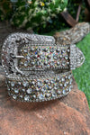 MULTI-GOLDEN RHINESTONE & GLITTERY BELTS FOR KIDS.  BELT-2021-K