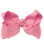 7.5" FANTASY ROSE HAIR BOW 12PCS/$18.00   BW-152-P