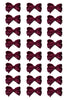 Burgundy 4" WIDE 24PCS/7.50 BW-275-4