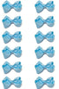 L. BLUE BOWS 5.5IN WIDE 12PCS/$6.50 BW-311-5