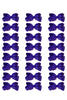 COBALT 4IN WIDE BOWS 24 PCS/$7.50 BW-329-4