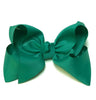 MELLARD HAIR BOW 7 INCH WIDE 12PCS/$18.00 BW-342-P