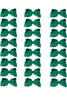 JADE BOWS 4IN WIDE 24PCS/$7.50  BW-346-4