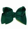 TEAL HAIR BOW 7 INCH WIDE, 12 PCS/$18.00 BW-347-P