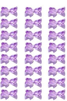  LILAC MIST BOWS 4IN WIDE 24PCS/$7.50 BW-420-4