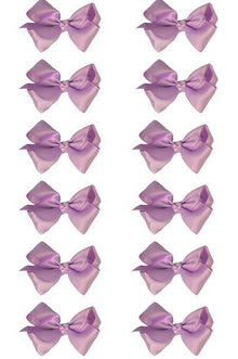  LAVENDER BOWS 5.5IN WIDE 12PCS/$6.50 BW-430-5